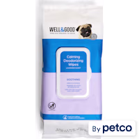 Well & Good Lavender Calming Deodorizing Dog Wipes
