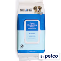 Well & Good Puppy Deodorizing Wipes