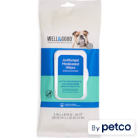 Well & Good Anti-Fungal Medicated Dog Wipes