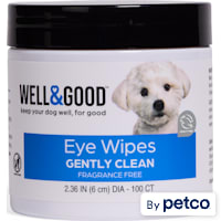 Well & Good Dog Eye Wipes
