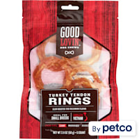 Good Lovin' Turkey Tendon Rings Dog Chews