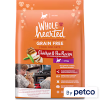 WholeHearted Grain-Free Chicken Recipe Dry Kitten Food