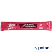 WholeHearted Grain Free Soft and Slim Bacon Recipe Dog Stick Treat