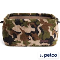 Reddy Faux Shearling Toy Bin for Dogs