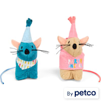 YOULY Birthday Mice Cat Toy