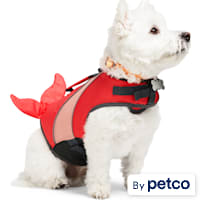 YOULY Dog Floatation Vest with Mermaid Fin