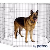 EveryYay Foldable Indoor/Outdoor Pet Exercise Pen
