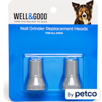 Well & Good Nail Grinder Replacement Heads for Dogs