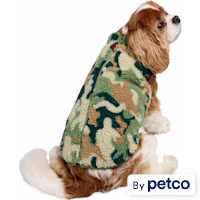 Reddy Camo Sherpa Reversible Pet Vest