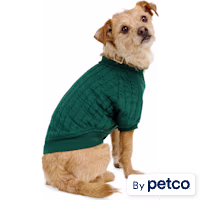 Reddy Quilted Crewneck Pet Sweater