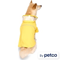 YOULY Classic Reflective Yellow Pet Raincoat