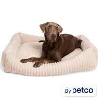 EveryYay Luxe Faux Fur Cuddler Pet Bed