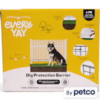 EveryYay Dig Protection Fence Barrier for Dogs