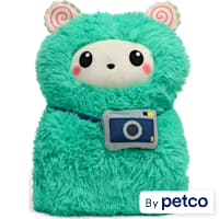 YOULY Camera Monster Travel Pillow Plush Dog Toy