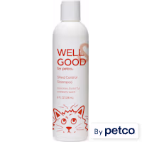 Well & Good Shed Control Shampoo for Cats