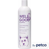 Well & Good Coat Whitening Shampoo for Dogs
