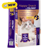 Feliway Happy Snack Chicken Puree Lickable Cat Treats