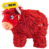 KONG Toughz Highland Cow Dog Toy