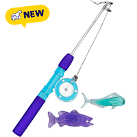 Nala Gone Fishin' Rod and Reel Cat Toy