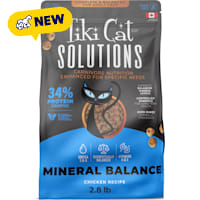 Tiki Cat Solutions Mineral Balance Supports Urinary Health, Chicken Dry Cat Food
