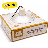 Fluker's Farmyard Favorites Brooder Lamp for Chicken Coop or Outdoor Animals