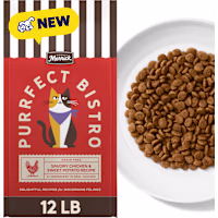 Merrick Purrfect Bistro Grain Free Chicken & Sweet Potato Recipe Natural Dry Cat Food for Adult Cats