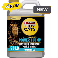 Purina Tidy Cats Performance Plus Power Clump Unscented Multi Cat Clumping Cat Litter