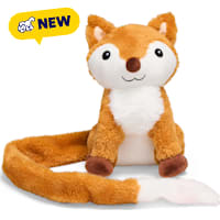 Petco Fox Long Tail Plush Dog Toy