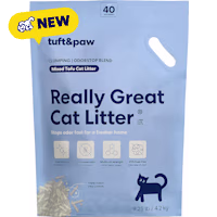 Tuft & Paw Really Great Cat Litter OdorStop Mixed Tofu Litter, Low-tracking, Multi-Cat Strength