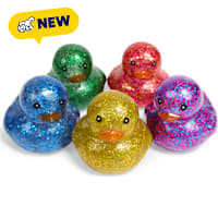 Petco Glitter Duck Toy