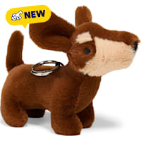 Petco Mini Plush Dog Keychain