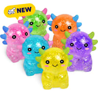Petco Axolotl Glitter Squish Toy