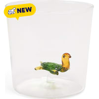 Petco Glass Tumbler with 3D Animal