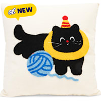 Petco Clown Cat Decorative Pillow