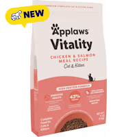 Applaws Vitality Complete & Balanced Chicken and Salmon Meal Recipe Adult Dry Cat Food