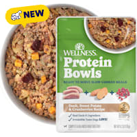 Wellness Protein Bowls, Adult Fresh Alternative Wholesome Grains, Duck, Sweet Potato & Cranberries Dog Food