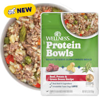Wellness Protein Bowls, Adult Fresh Alternative Wholesome Grain Beef, Potato & Green Beans Recipe Dog Food