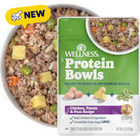 Wellness Protein Bowls, Adult Fresh Alternative Wholesome Grains Chicken, Potato & Peas Recipe Dog Food