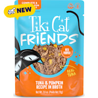 Tiki Cat Friends Tuna & Pumpkin Wet Cat Food Pouch
