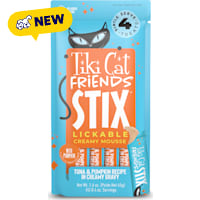 Tiki Cat Friends Stix Tuna & Pumpkin Flavor Cat Treats