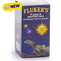 Fluker's Black Nightlight Bulb