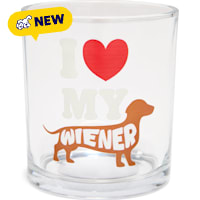 Petco Weiner Dog Whiskey Glass