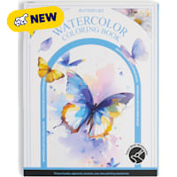 Petco Butterflies Watercolor Coloring Book Set