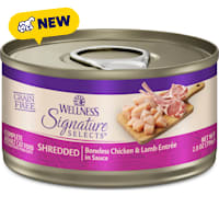 Wellness CORE Grain Free Boneless Chicken & Lamb Signature Selects Shredded Adult Wet Cat Food