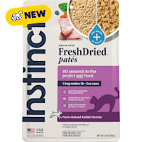 Instinct FreshDried Pates Rabbit Entree for Cats