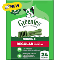 Greenies Dental Original Regular Size Flavor Adult Natural Dental Dog Treats