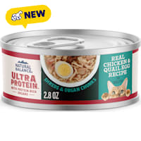 Natural Balance Ultra Protein Chicken & Quail Egg Recipe in Broth Wet Cat Food