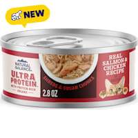 Natural Balance Ultra Protein Salmon & Chicken Recipe in Broth Wet Cat Food