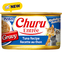 Inaba Churu Tuna Recipe Entree in Gravy Can Cat Food