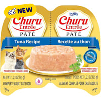 Inaba Churu Tuna Recipe Entree Pate Twin Cup Cat Food